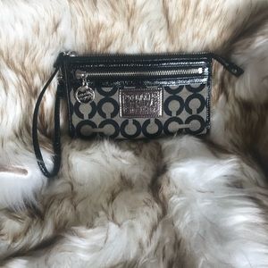 Coach Signature Wristlet